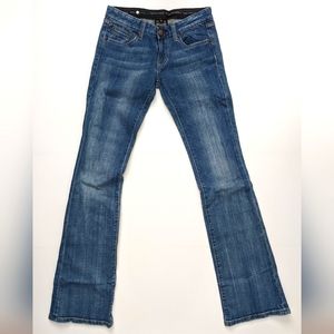 Women's Rerock for Express Denim Boot Cut Jeans 0L EUC